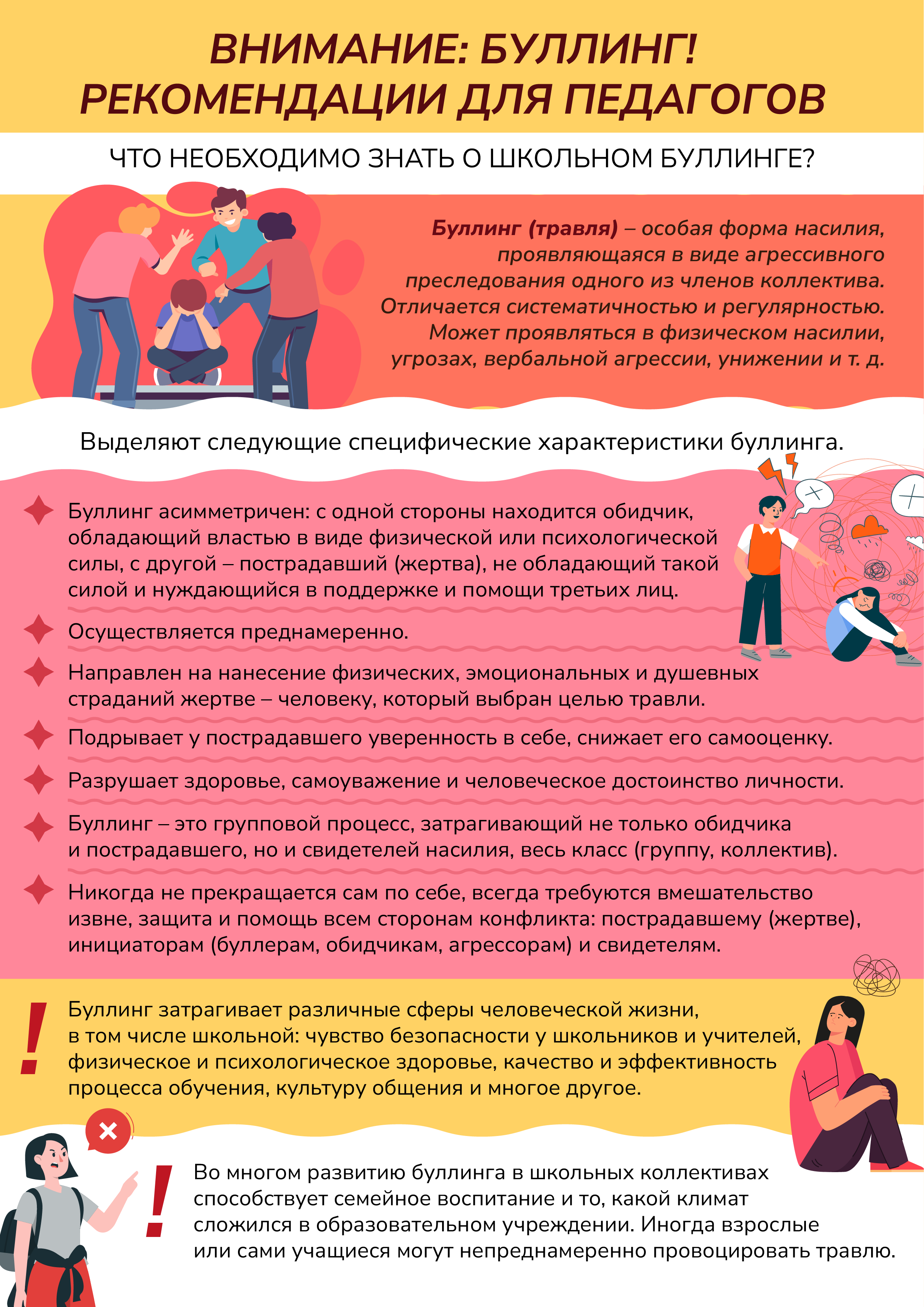 Что необходимо знать педагогам о школьном буллинге?