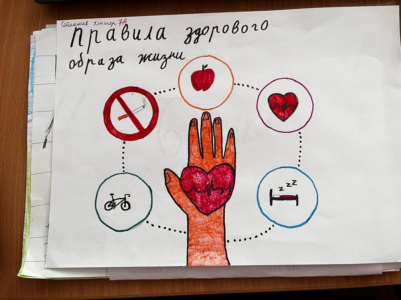 Выставка рисунков зож